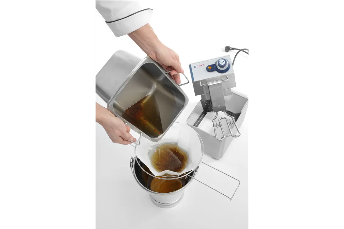 Filtr do frytury – 50 szt., 50 szt., 254x254mm Hendi 632802