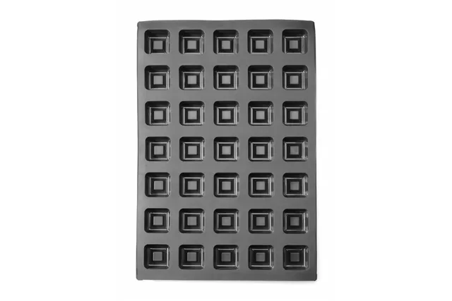 Forma silikonowa SQUARE, 570x375x25mm, Kwadratowy Hendi 677261