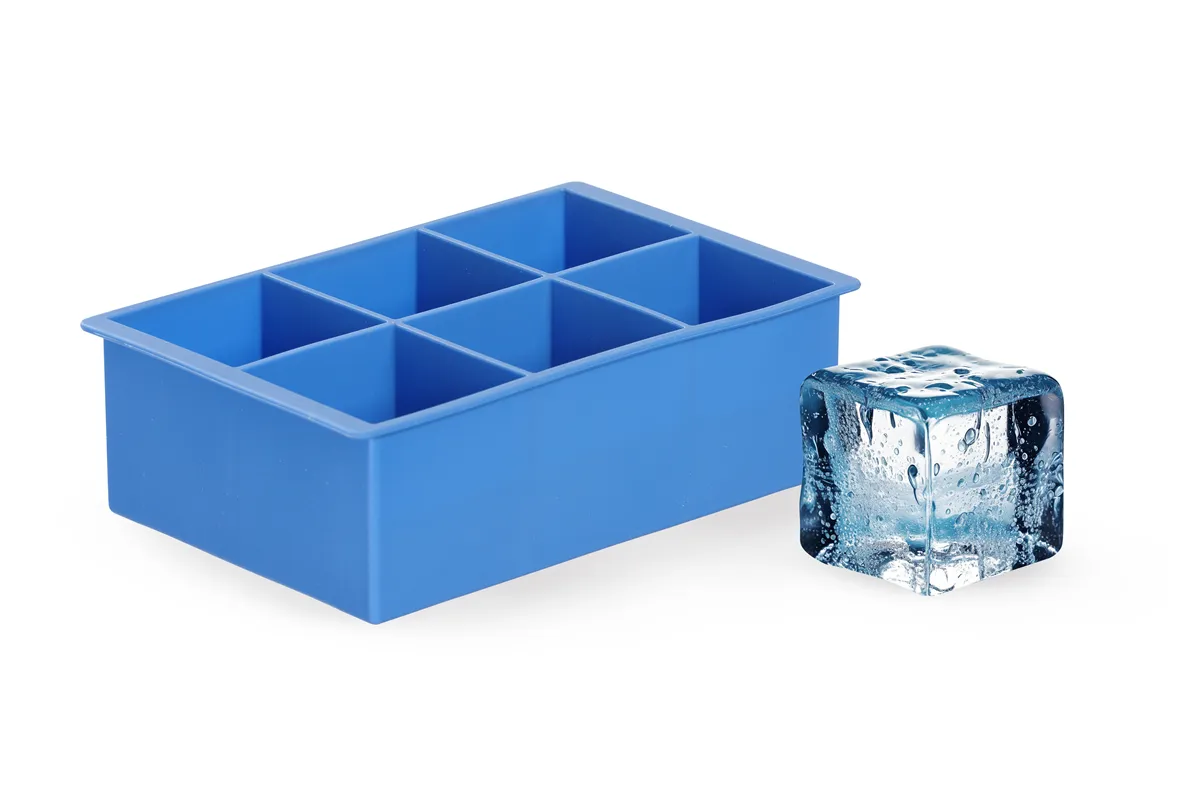 Forma do kostek lodu XL, niebieski, 170x110x52mm BarUp 679036