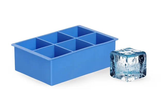 Forma do kostek lodu XL, niebieski, 170x110x52mm BarUp 679036