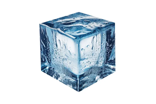 Forma do kostek lodu XL, niebieski, 170x110x52mm BarUp 679036