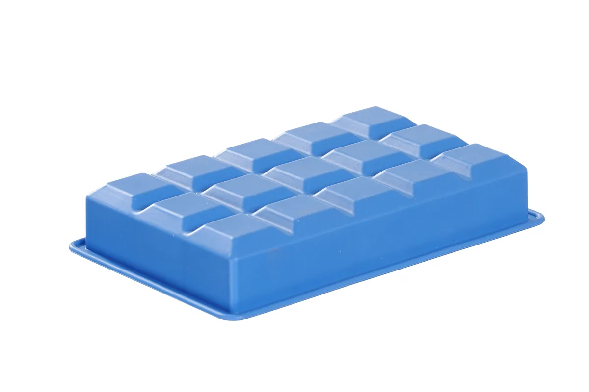 Forma do kostek lodu mini, niebieski, 190x120x35mm BarUp 679043