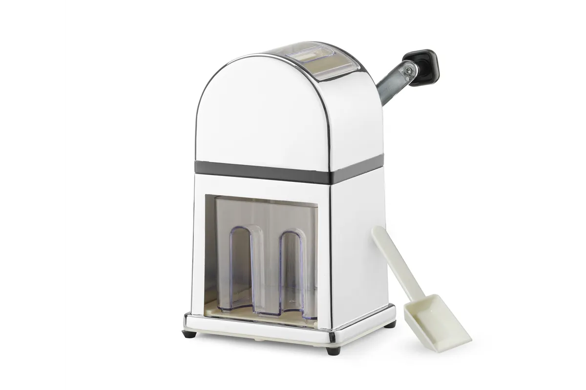 Kruszarka do lodu manualna, srebrny, 160x140x270mm BarUp 695708