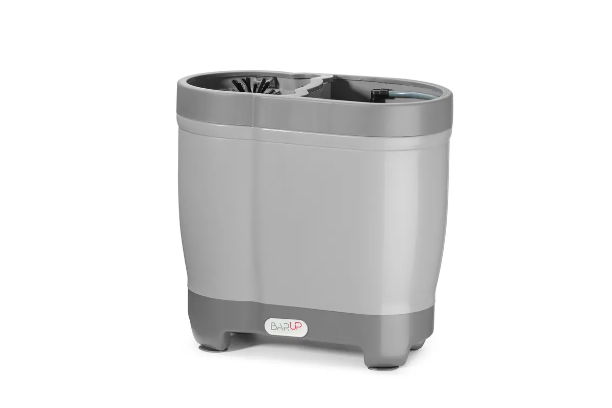 Myjka ręczna do szkła, 370x200x360mm BarUp 696064