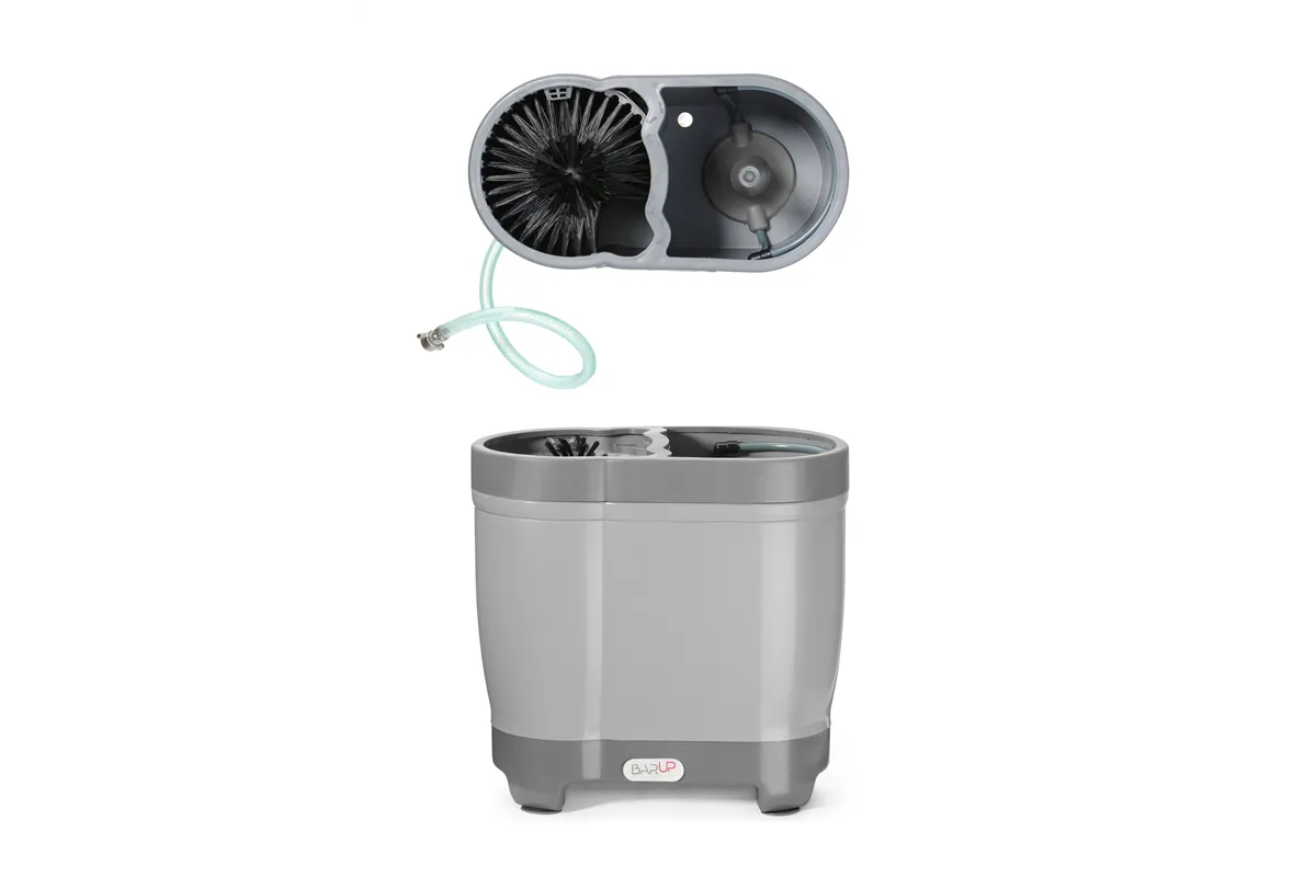 Myjka ręczna do szkła, 370x200x360mm BarUp 696064