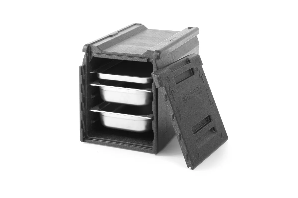 Pojemnik termoizolacyjny cateringowy, 5×GN 1/1, Profi Line, 66L, 600x400x490mm Hendi 707661