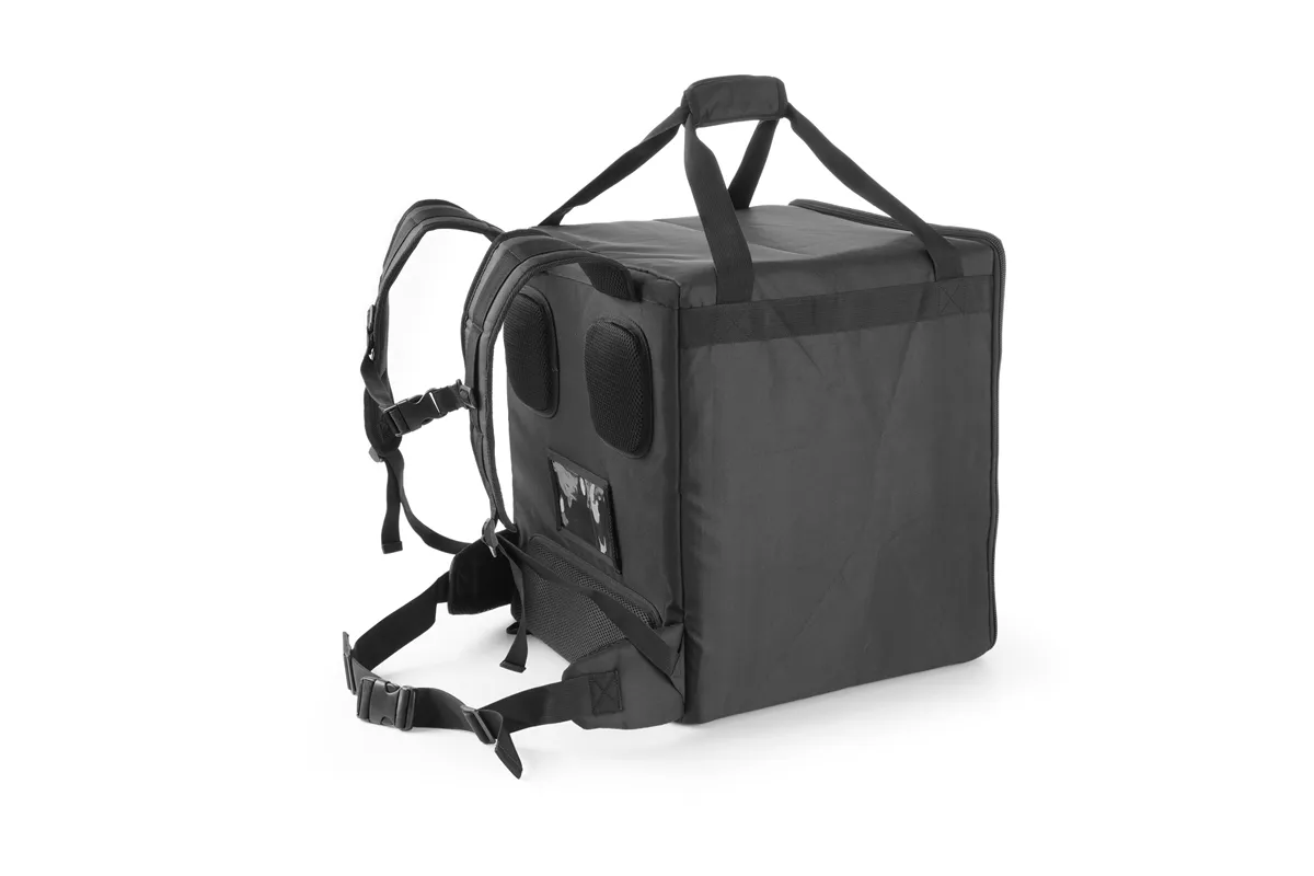 Plecak termoizolacyjny dostawczy, 75,2L, czarny, 410x410x480mm Hendi 709801