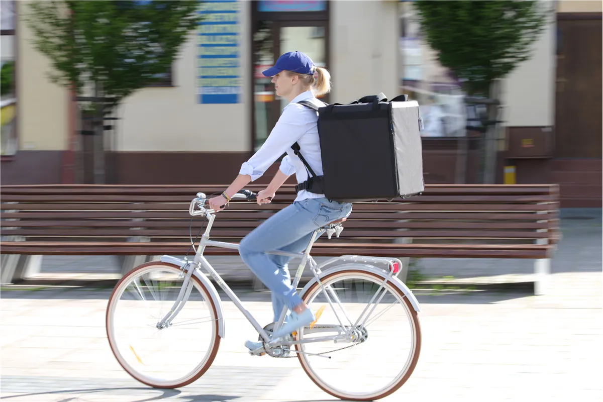 Plecak termoizolacyjny dostawczy, 75,2L, czarny, 410x410x480mm Hendi 709801