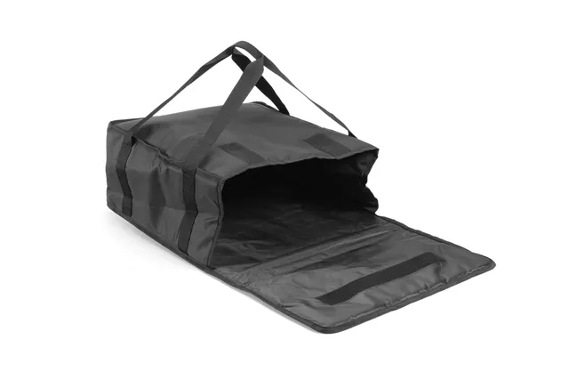 Torba termoizolacyjna na pizzę - na 4 pudełka 45x45 cm, Kitchen Line, czarny, 470x470x210mm Hendi 709870