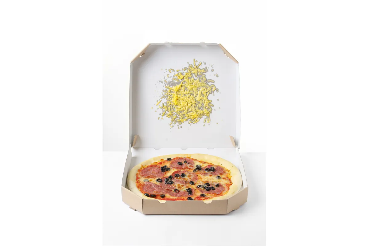 Podkładki dystansowe do transportu pizzy, pomarańczowy, 500 szt Hendi 709900