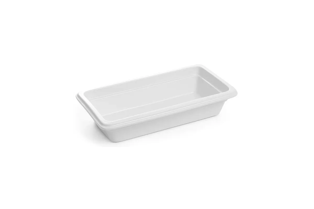 Pojemnik GN 1/3 z porcelany, Profi Line, GN 1/3, 325x176x65mm Hendi 783023