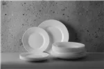 Zestaw talerzy Opal - 18 elementów, 18 szt., ⌀mm Hendi 795224