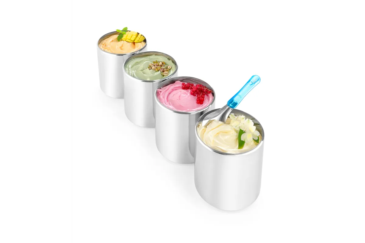 Kuweta okrągła do lodów, Profi Line, 7,3L, ⌀200x250mm Hendi 802083