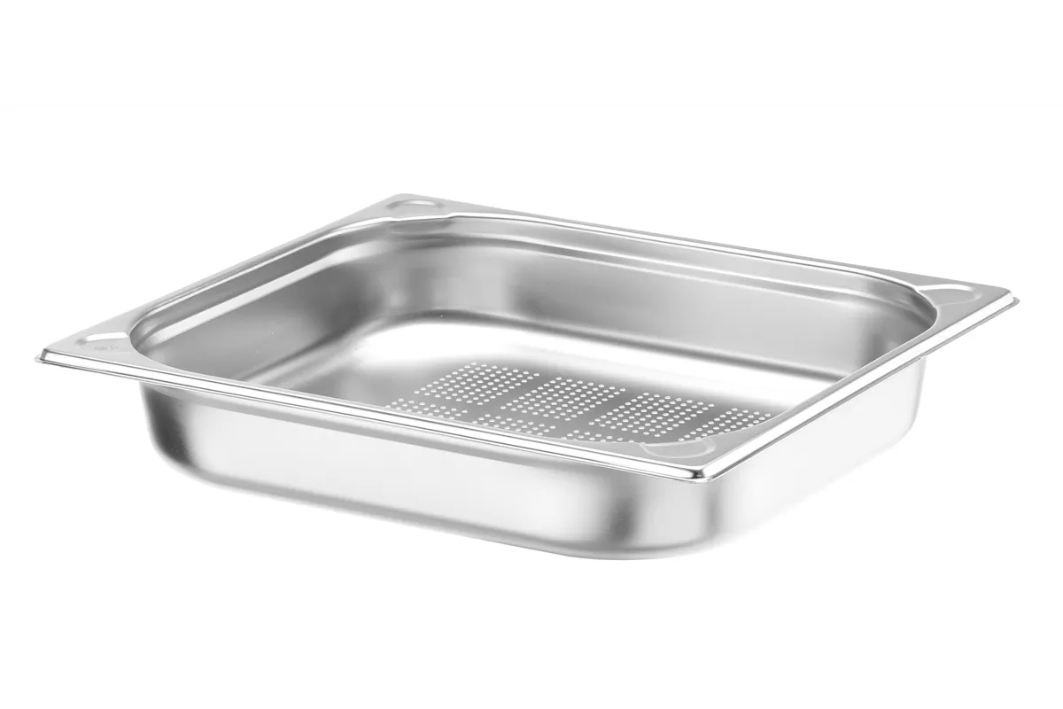 Pojemnik GN 2/3 – perforowany, Kitchen Line, GN 2/3, 5,5L, (H)65mm Hendi 807224