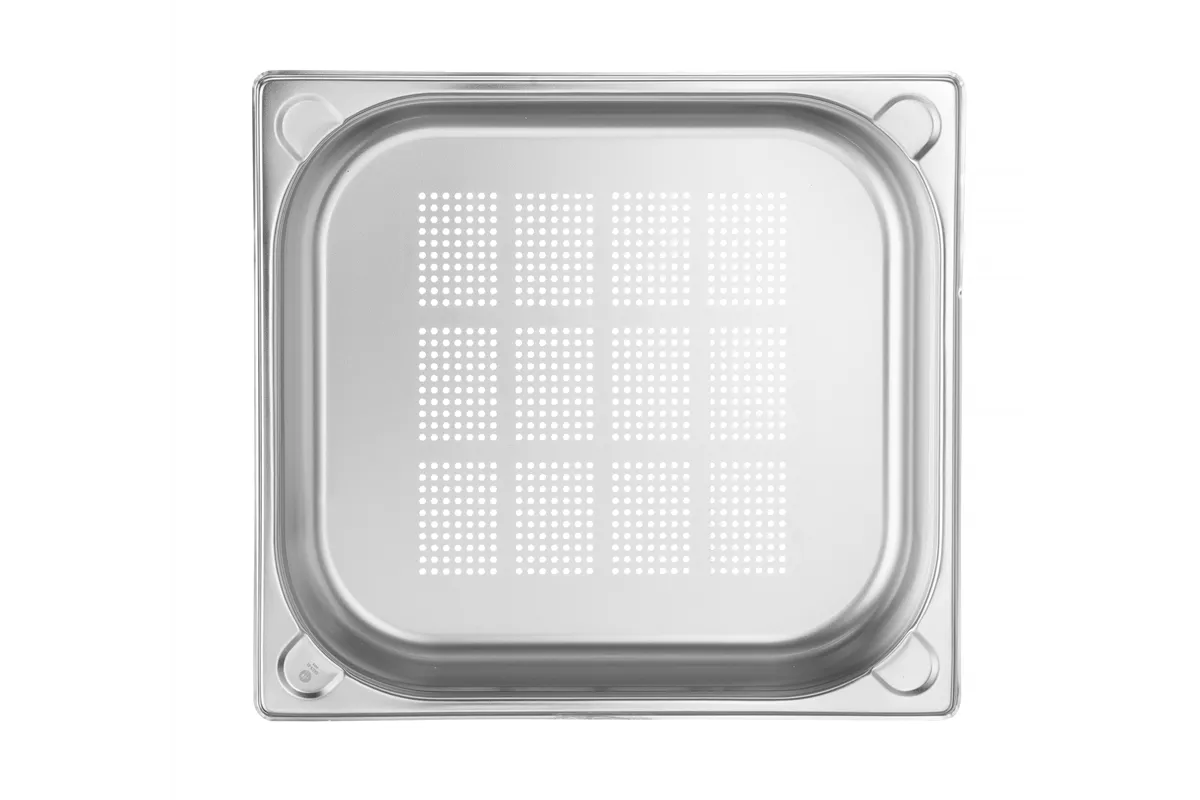 Pojemnik GN 2/3 – perforowany, Kitchen Line, GN 2/3, 5,5L, (H)65mm Hendi 807224