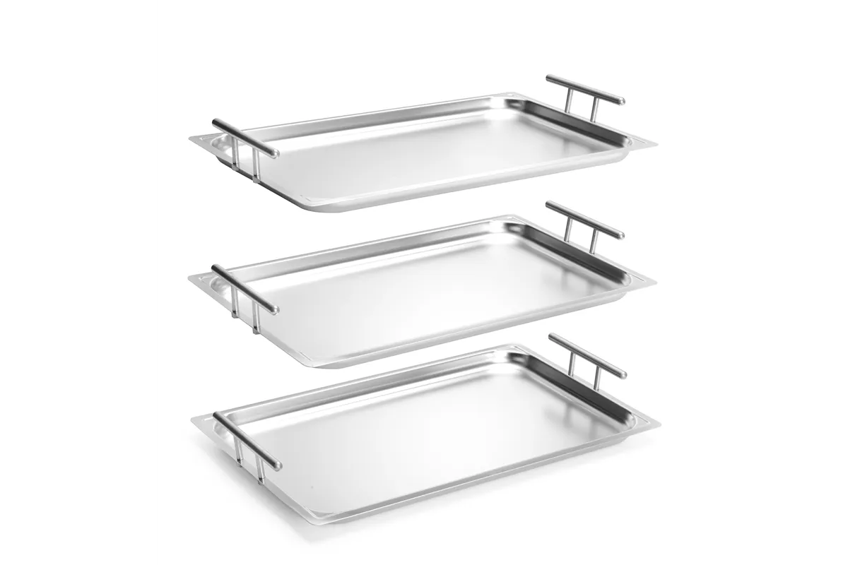 Taca do serwowania prostokątna, 530x325x70mm Hendi 809181