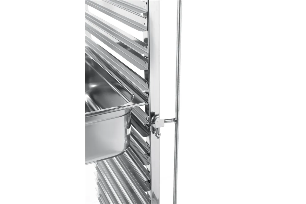 Wózek do transportu pojemników 15× GN 1/1, 440x610x1710mm Hendi 810613