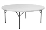 Stół cateringowy okrągły, max. obciążenie: 250 kg, ⌀1800x740mm AmerBox 810941