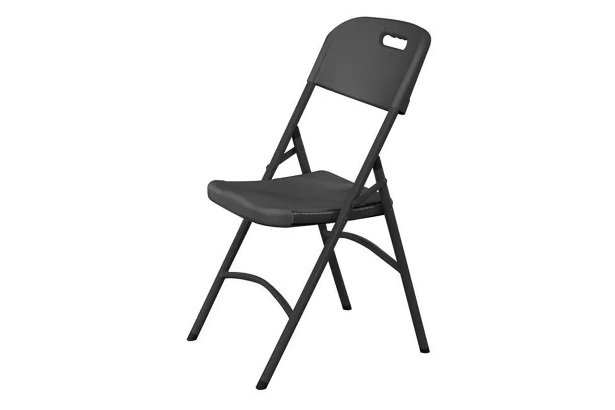 Krzesło cateringowe, max. obciążenie: 175 kg, czarny, 540x440x840mm AmerBox 810989