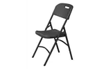 Krzesło cateringowe, max. obciążenie: 175 kg, czarny, 540x440x840mm AmerBox 810989