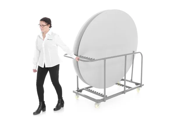 Wózek do transportu stołów, 1800x850x990mm AmerBox 811221