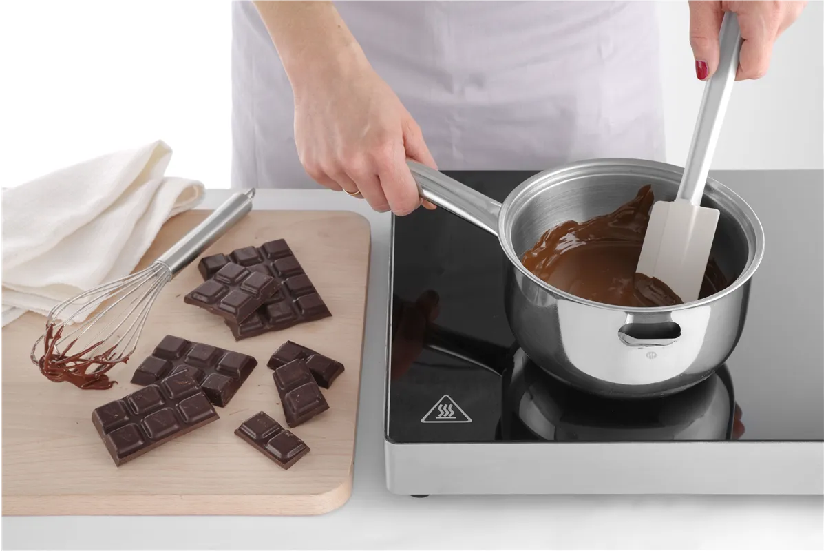 Rondel z płaszczem wodnym, 1L, 330x165x95mm Hendi 833032