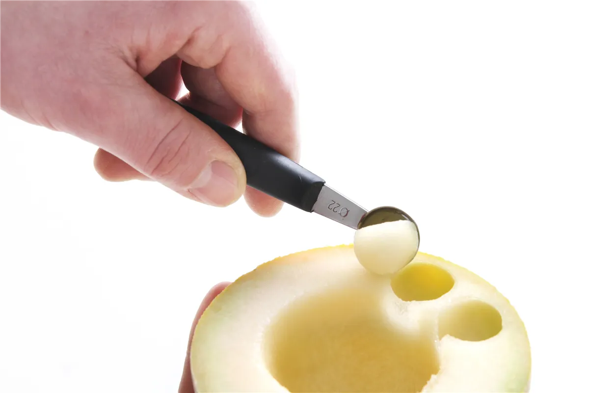 Nóż dekoracyjny do kulek podwójny, ø22-25 mm, czarny, 165mm Hendi 856000