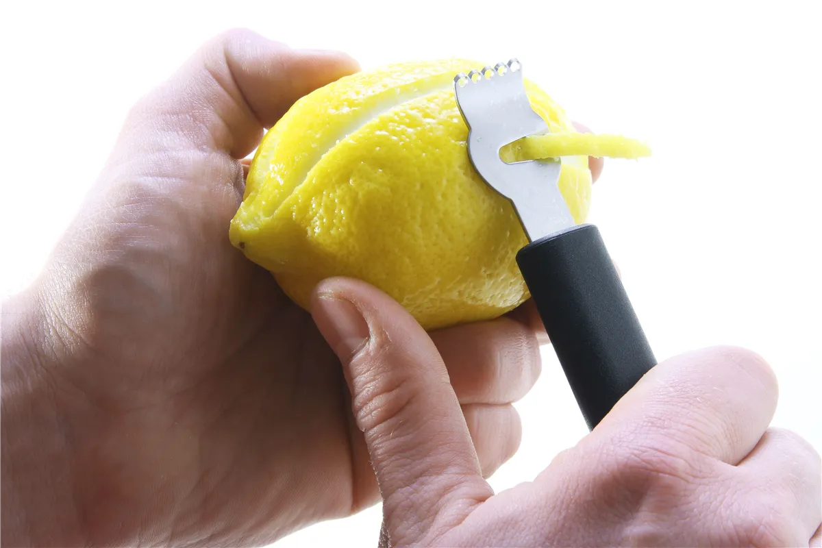 Nóż dekoracyjny do cytrusów, czarny, 155mm Hendi 856031