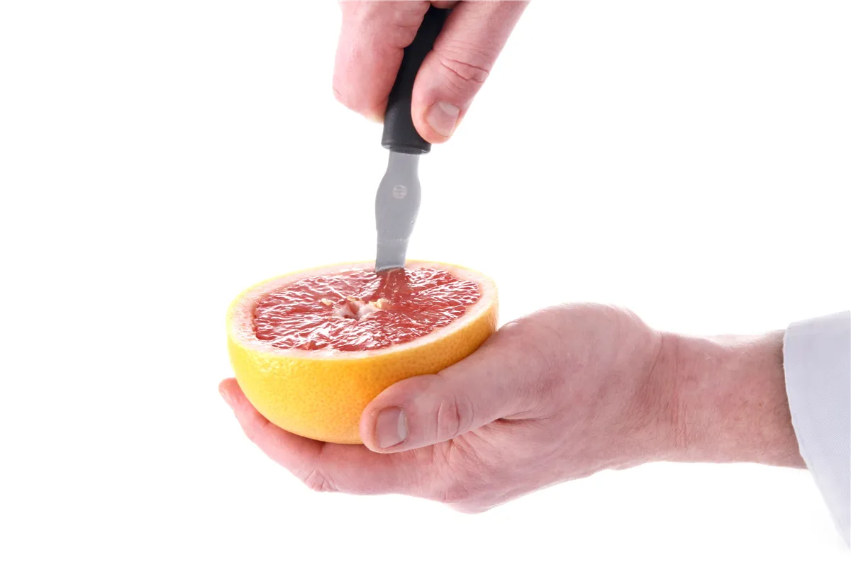 Nóż do cytrusów, czarny, 210mm Hendi 856185