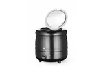 Kociołek do zupy, Kitchen Line, 8L, czarny, 230V/400W, ⌀330x363mm Hendi 860083