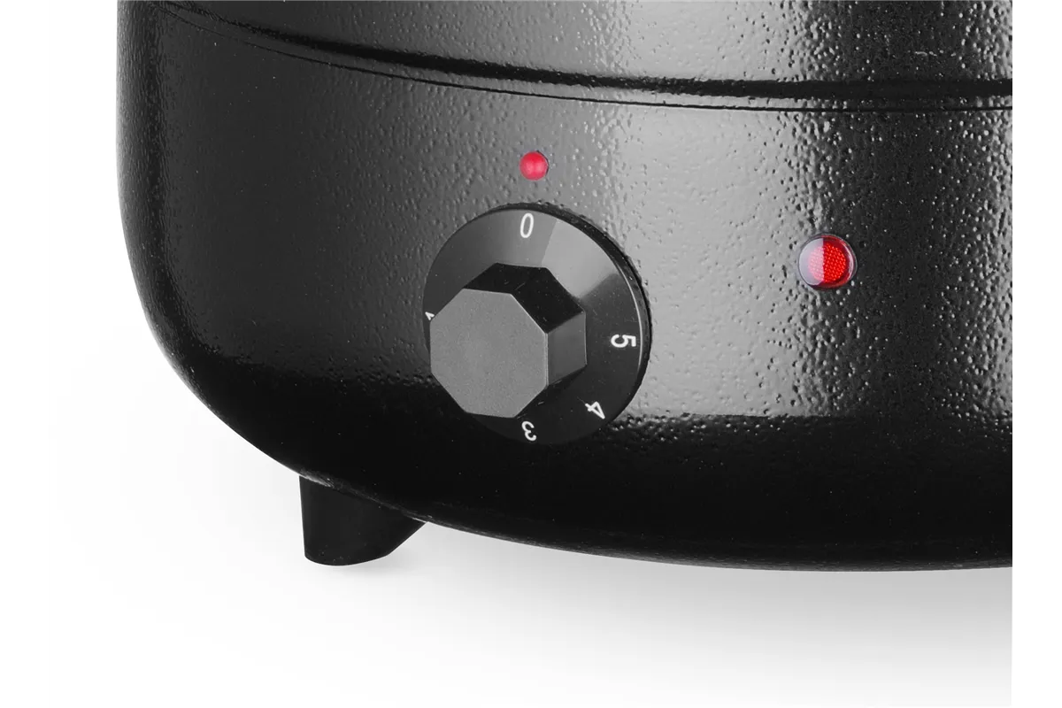 Kociołek do zupy, Kitchen Line, 8L, czarny, 230V/400W, ⌀330x363mm Hendi 860083