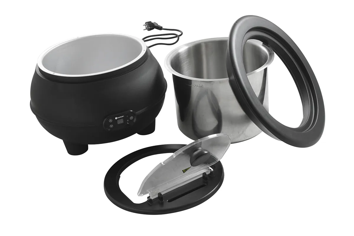 Kociołek do zupy, 8L, 230V/450W, ⌀370x316mm Hendi 860502