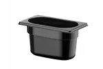 Pojemnik GN 1/9 z czarnego poliwęglanu, GN 1/9, 1L, czarny, 176x108x100mm Hendi 862827