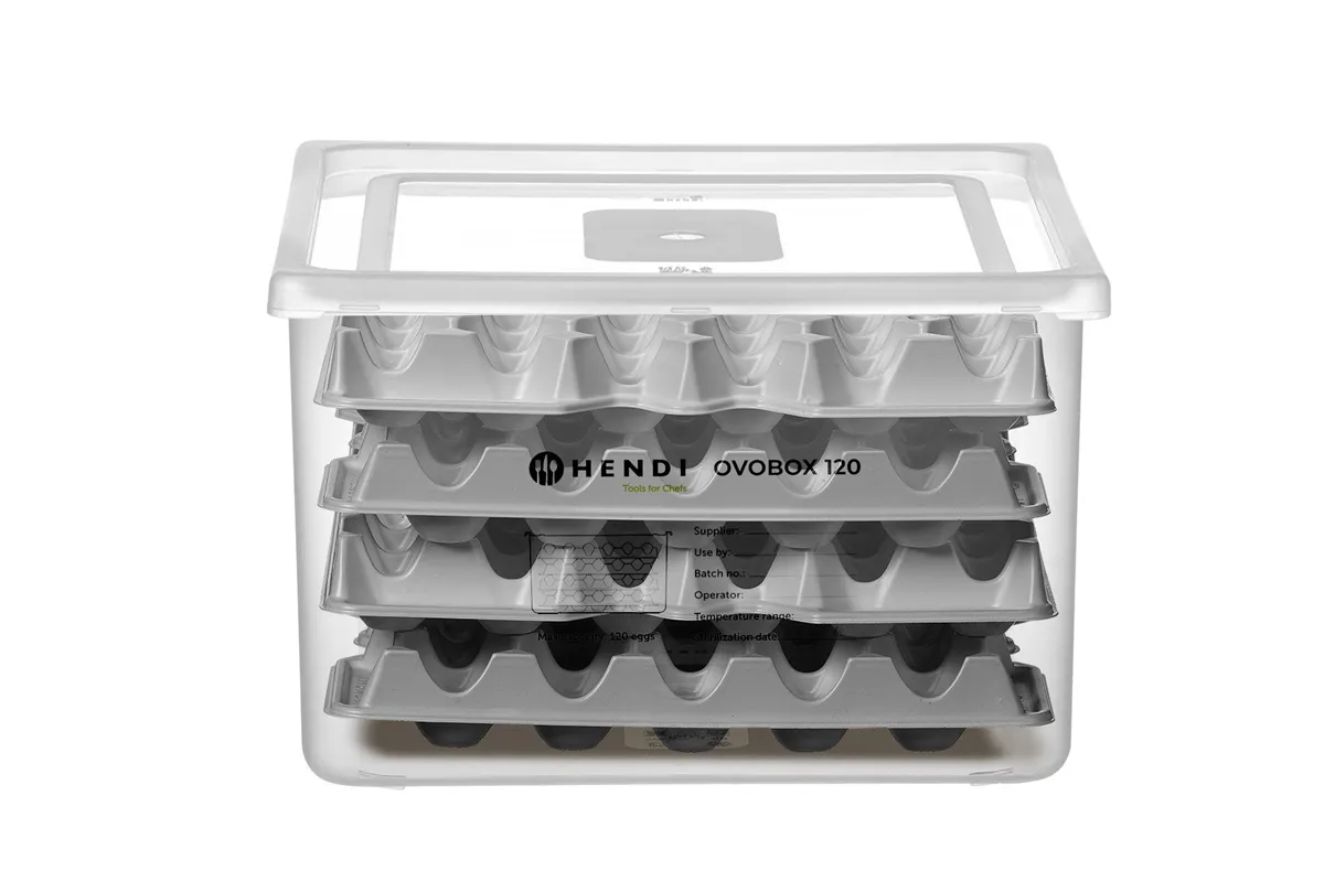 Pojemnik na jajka HENDI OVOBOX 120, GN 2/3, 18L, 355x325x200mm Hendi 870785