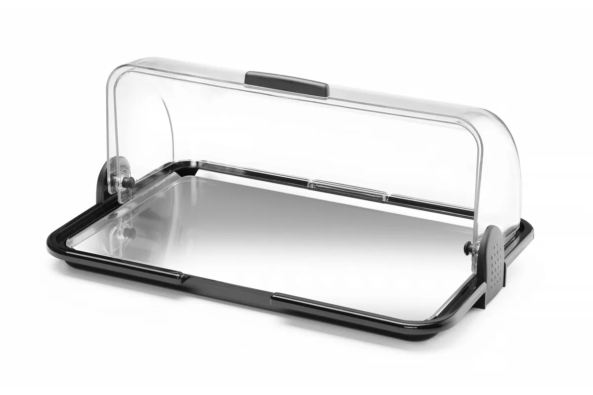 Witrynka rolltop dwufunkcyjna, pojedyncza, 465x315x195mm Hendi 871775