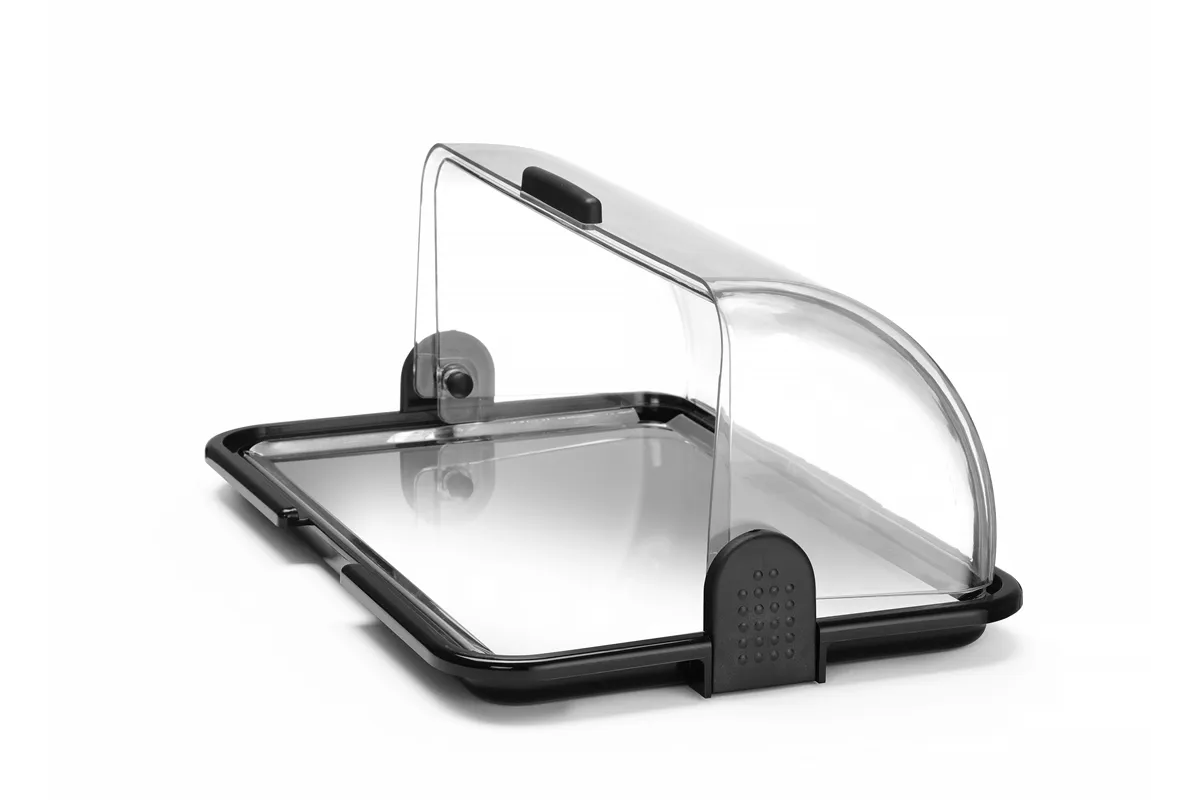 Witrynka rolltop dwufunkcyjna, pojedyncza, 465x315x195mm Hendi 871775