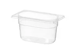 Pojemnik GN 1/9 z polipropylenu, Profi Line, 1,0, GN 1/9, 1L, transparentny, 176x108x100mm Hendi 880524
