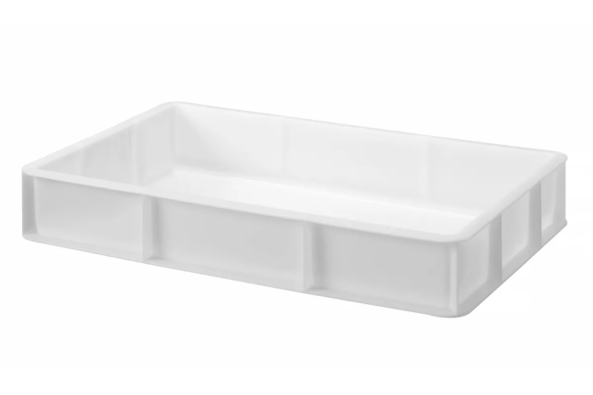 Pojemnik na ciasto na pizzę GN1/1, GN 1/1, biały, 530x325x90mm Hendi 880975