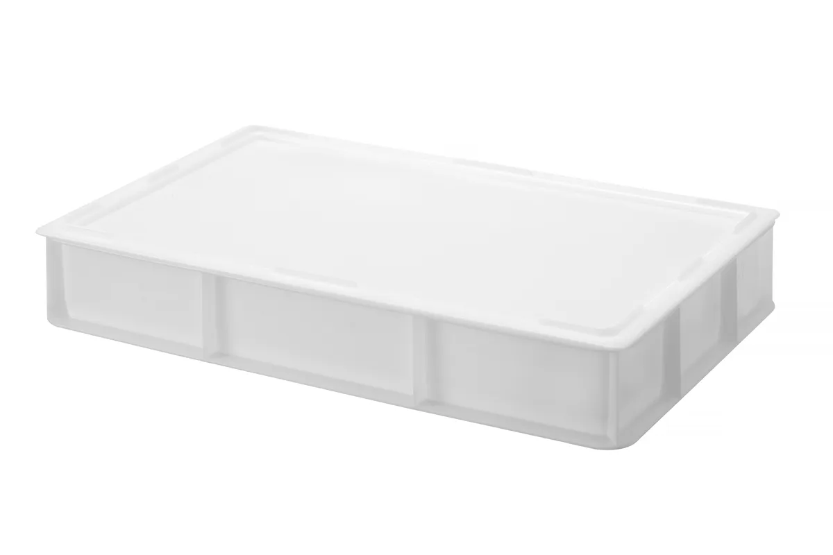 Pojemnik na ciasto na pizzę GN1/1, GN 1/1, biały, 530x325x90mm Hendi 880975