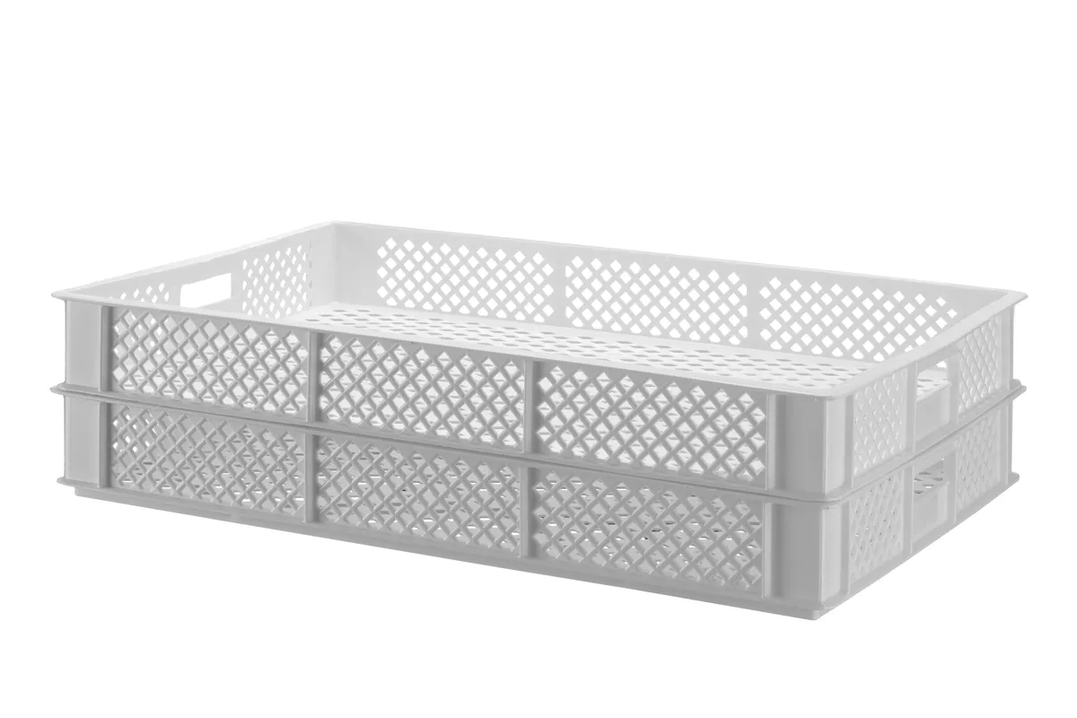 Pojemnik do suszenia świeżego makaronu, biały, 600x400x70mm, Prostokątny Hendi 880999