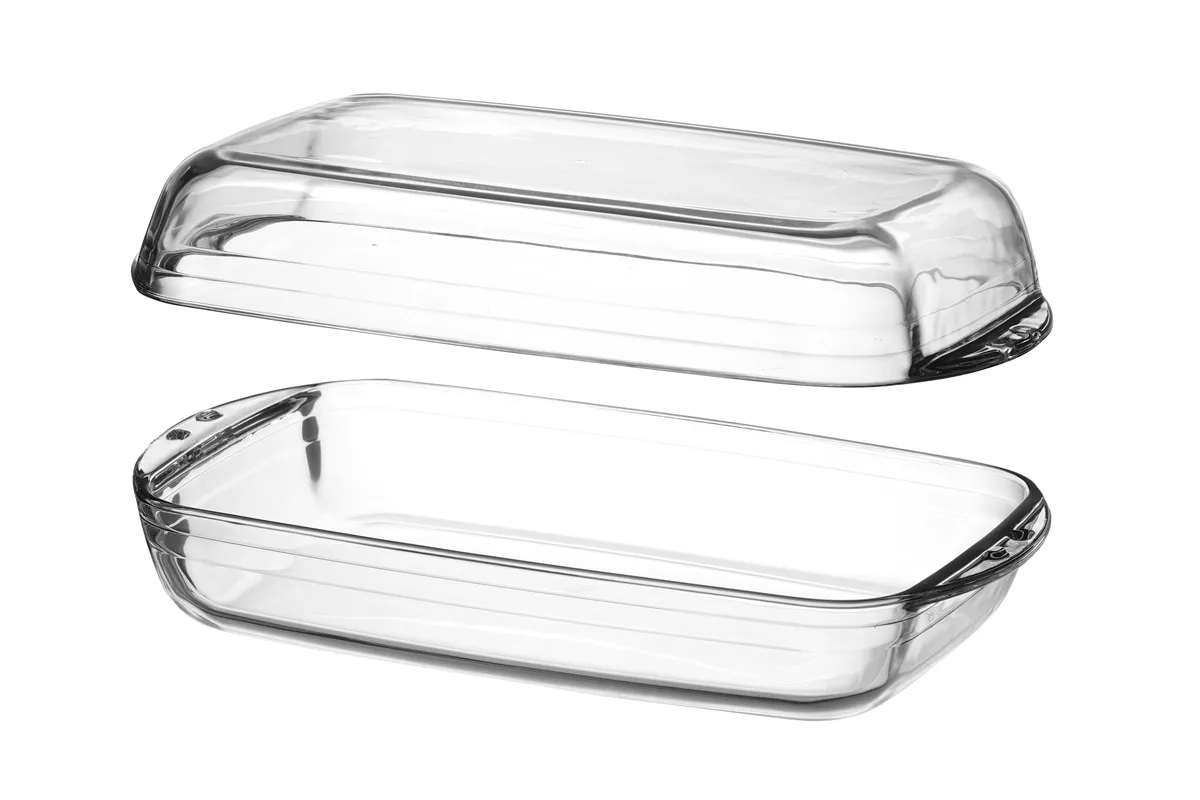 Naczynie żaroodporne, podwójne OVENCHEF, transparentny, 355x220x110mm Duralex 9150AS02A1111