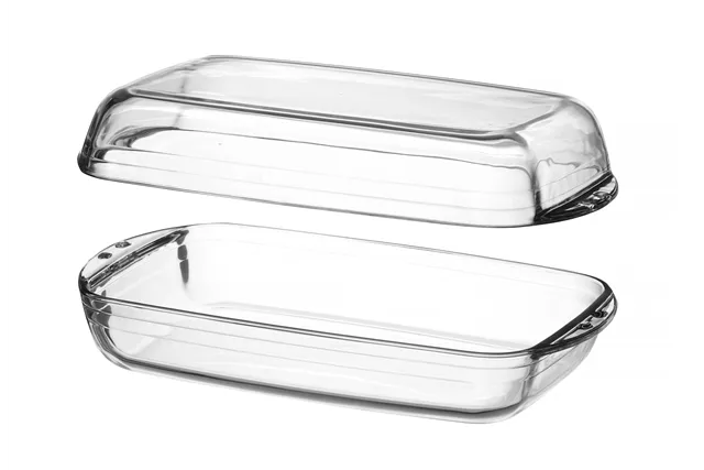 Naczynie żaroodporne, podwójne OVENCHEF, transparentny, 355x220x110mm Duralex 9150AS02A1111