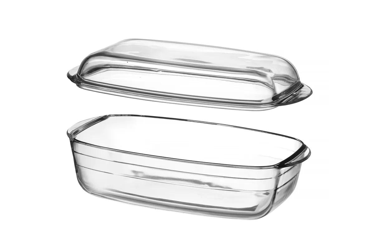 Naczynie żaroodporne z pokrywą OVENCHEF, transparentny, 370x215x140mm Duralex 9151AS02A1111