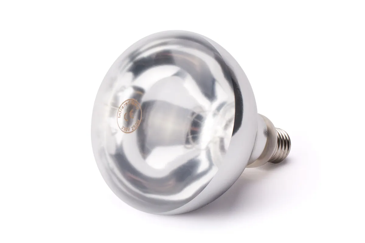 Żarówka grzewcza na podczerwień, biały, 230V/250W, ⌀125x170mm Hendi 919200