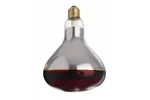 Żarówka grzewcza na podczerwień, czerwony, 230V/250W, ⌀125x170mm Hendi 919217
