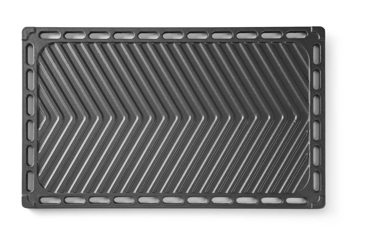 Płyta grillowa żeliwna, dwustronna, GN 1/1, 325x530mm Hendi 932001