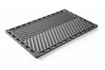 Płyta grillowa żeliwna, dwustronna, GN 1/1, 325x530mm Hendi 932001