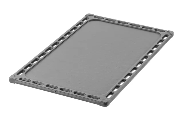 Płyta grillowa żeliwna, dwustronna, GN 1/1, 325x530mm Hendi 932001