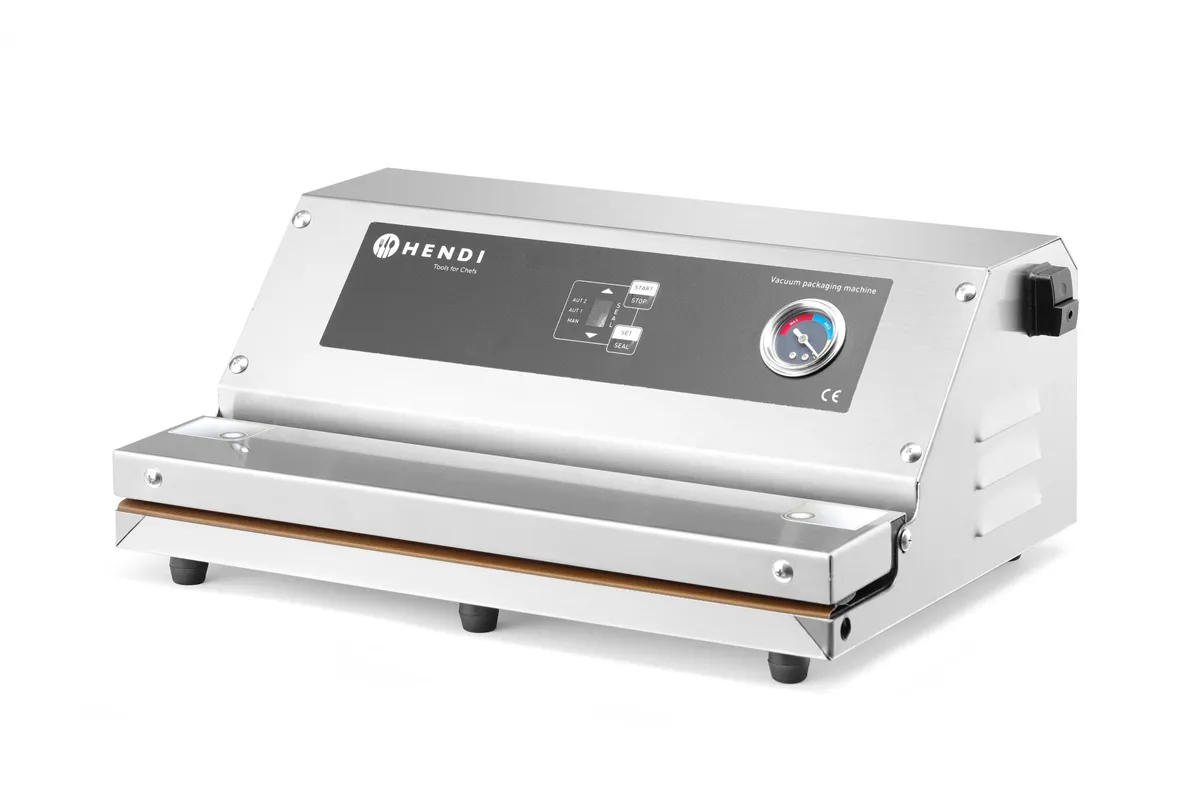 Pakowarka próżniowa – listwowa, Profi Line, listwa zgrzewająca 350 mm, 230V/250W, 383x293x175mm Hendi 970362