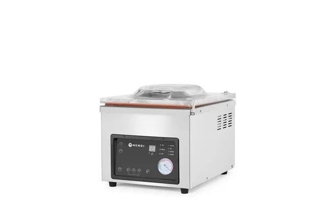 Pakowarka próżniowa - komorowa, Profi Line, listwa zgrzewająca 260 mm, 230V/370W, 330x480x360mm Hendi 975251